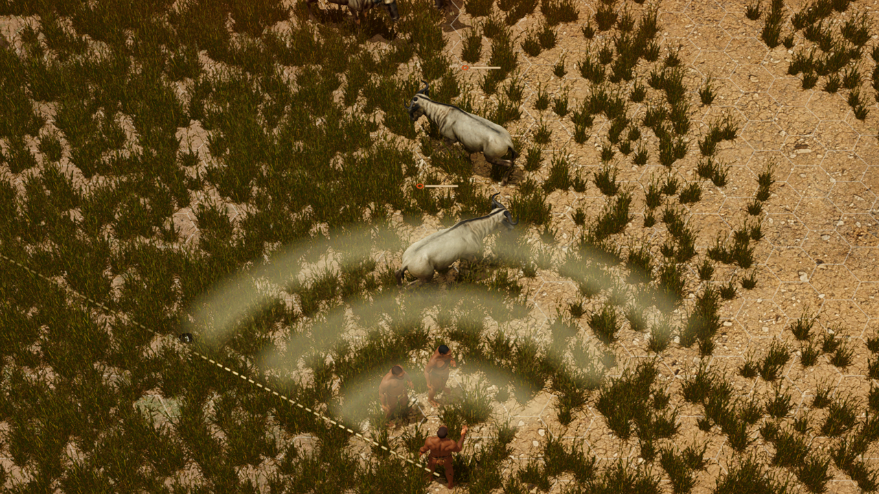 A shout sends a panicked herd running across the savanna.